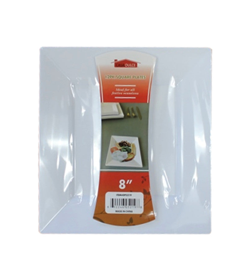 Silver Band Dinner Plate 50 Pack