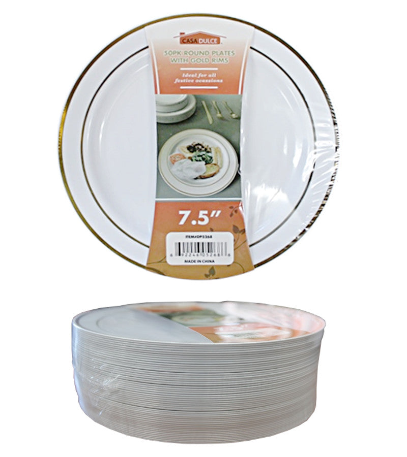 Disposable Dinner Plate 10 inch, 50 Pack - SEO optimized for events.