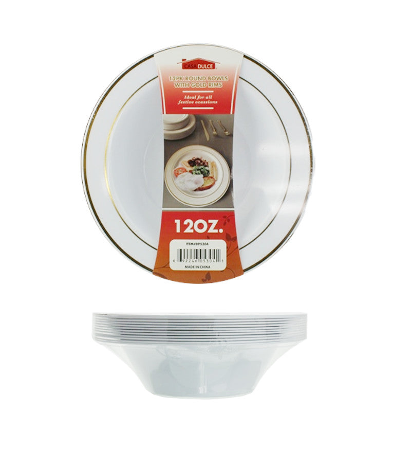 Silver Band Salad Plate 50 Pack - Elegant disposable plates for events and parties.