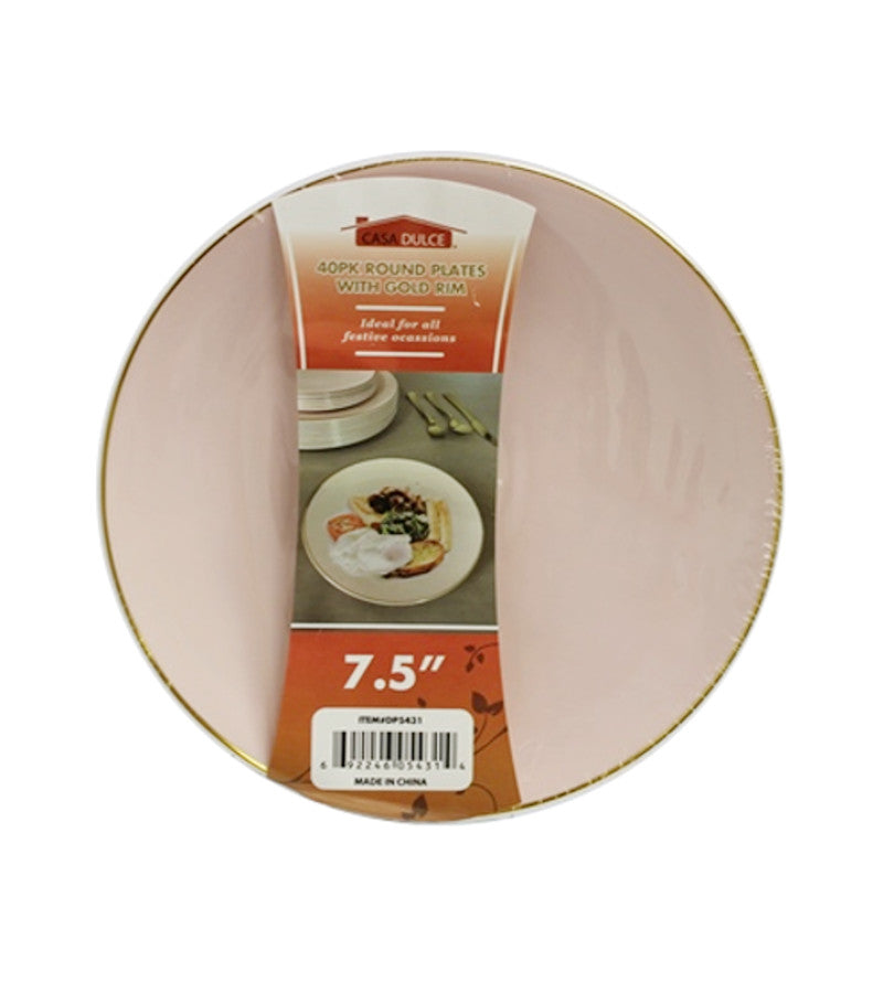 Silver Band Dinner Plate 50 Pack