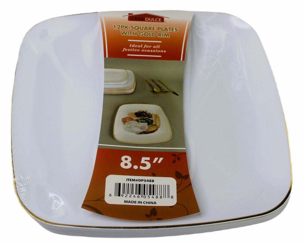 Disposable Dinner Plate 10 Inch 50 Pack