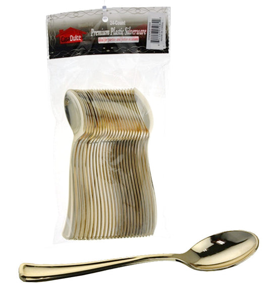 Gold Siverware - 180 Piece Set for Elegant Events