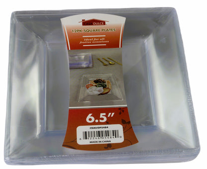 Silver Band Salad Plate 50 Pack